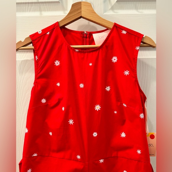 Ban.Do Red Daisy Wide Leg Jumpsuit - Picture 8 of 14